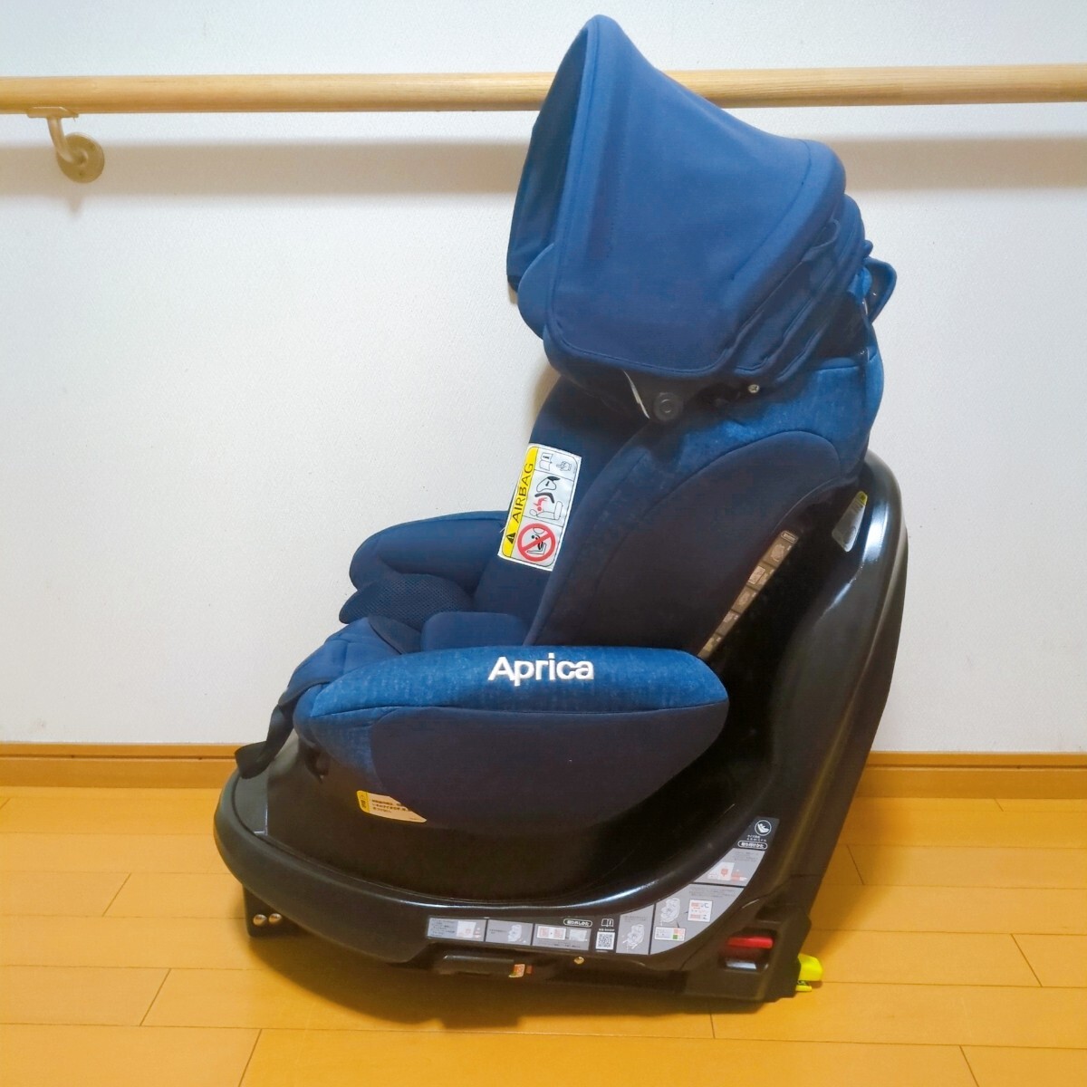 ★送料無料！美品！Aprica アップリカ チャイルドシート フラディアグロウ isofix_画像3