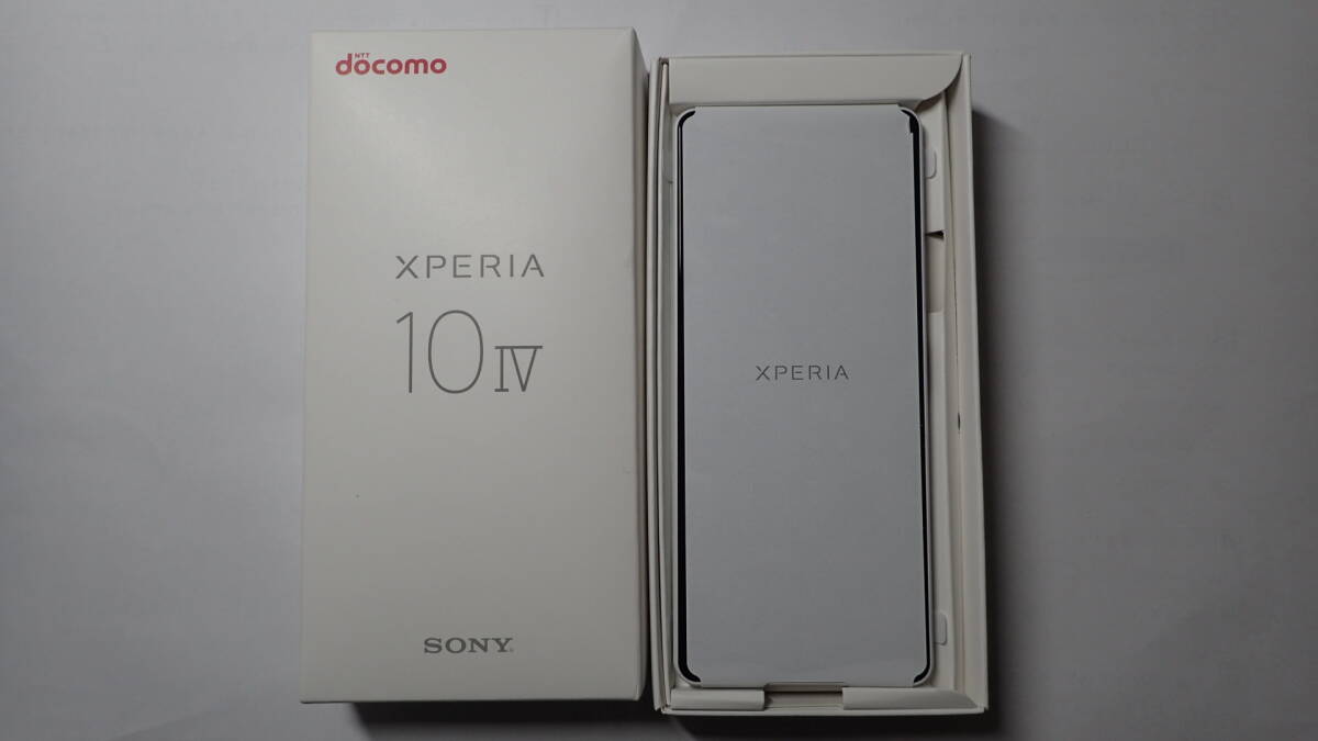 SONY#Xperia 10 IV белый white so-52c вместе покупка товар 128GB SIM свободный SIM разблокирован изначальный багажник терминал открытие проверка только 