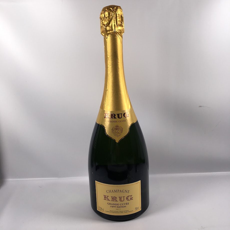 ■【買取まねきや】古酒 未開栓 シャンパン クリュッグ グラン・キュヴェ 750ml 12.5％ 計1点 ■の画像1