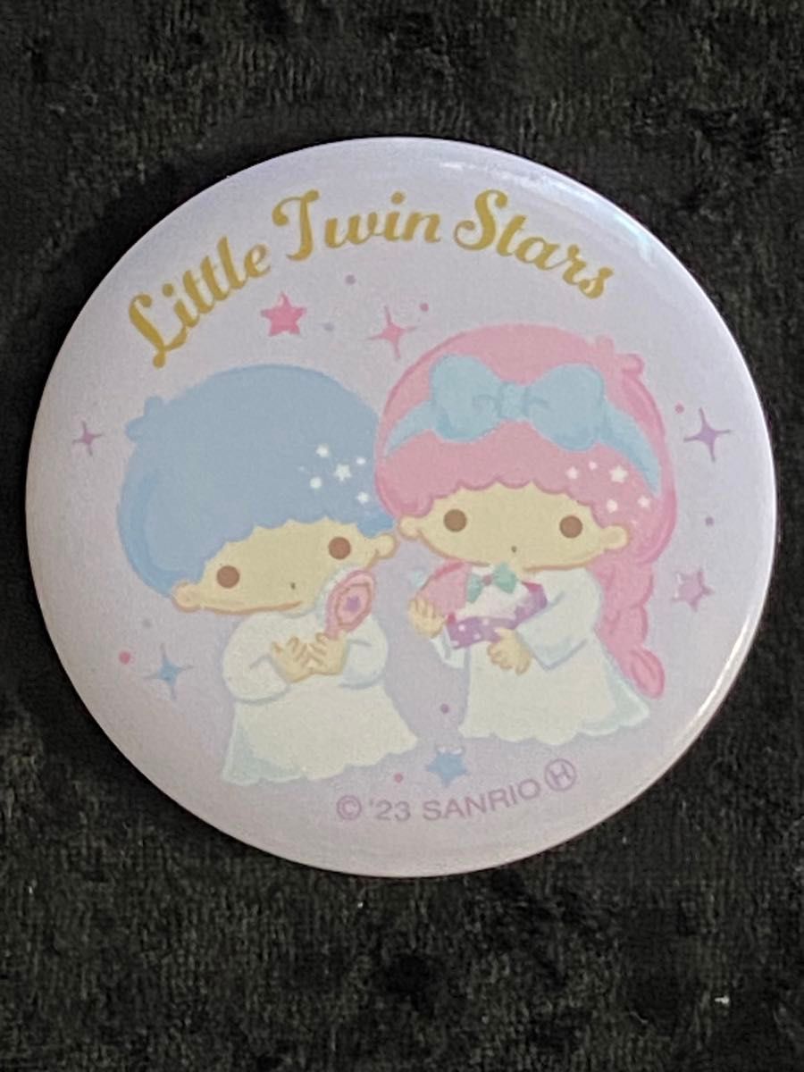 little twin stars　リトルツインスターズ　キキララ　缶ミラー　サンリオ