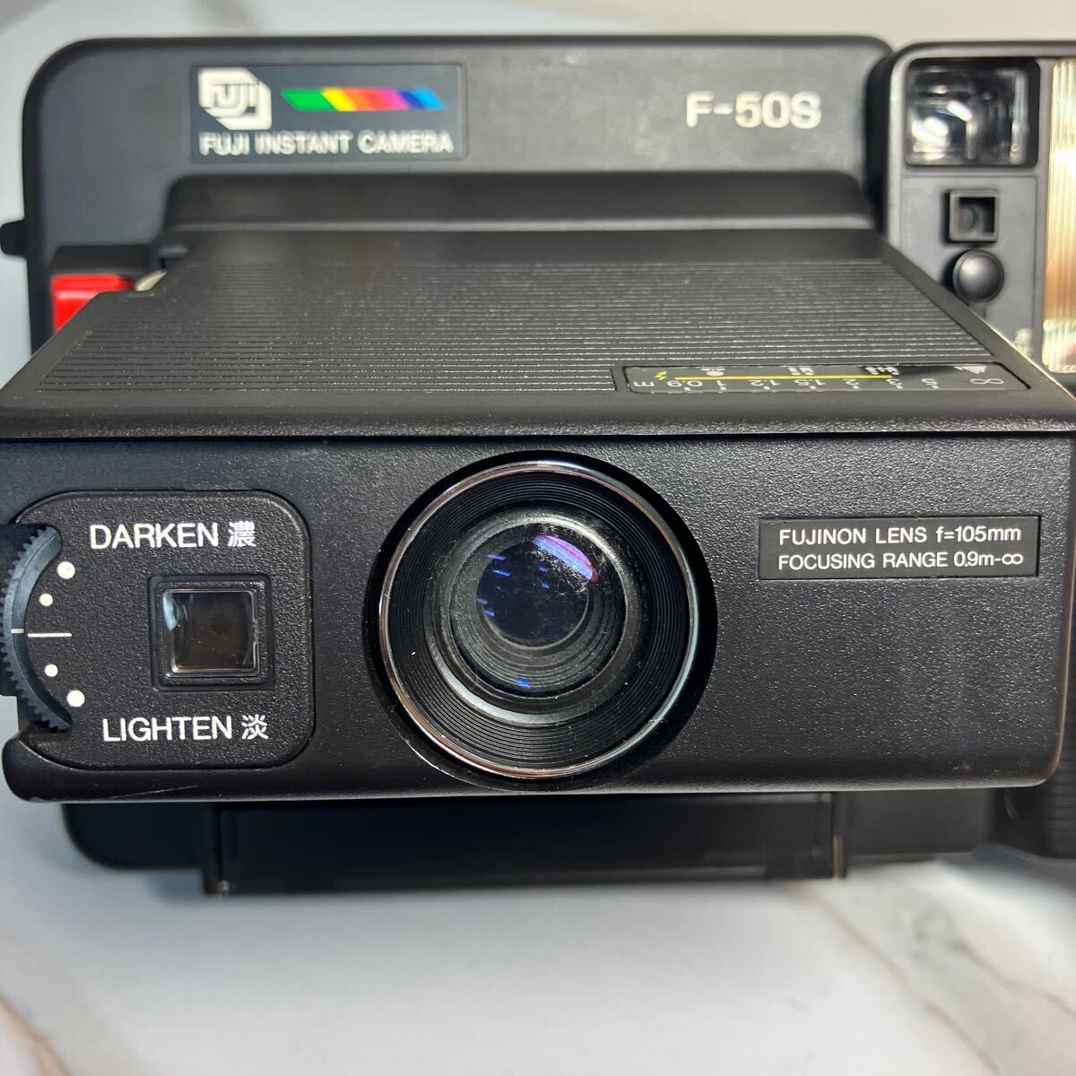 K2405-3019 FUJI INSTANT CAMERA F-50S Polaroid Junk power supply . does not enter / battery electric outlet part ... not therefore operation not yet verification 80 size packing expectation 