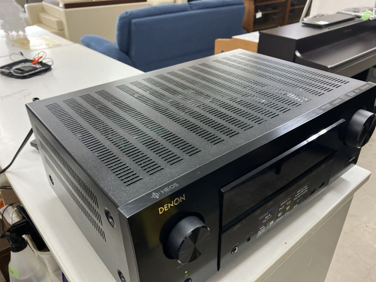 O2405-3030 DENON INTEGRATED NETWORK AV RECEIVER 2018年製 AVR-X2500H リモコンあり 動作確認済み 中古美品 140サイズ発送予定の画像5
