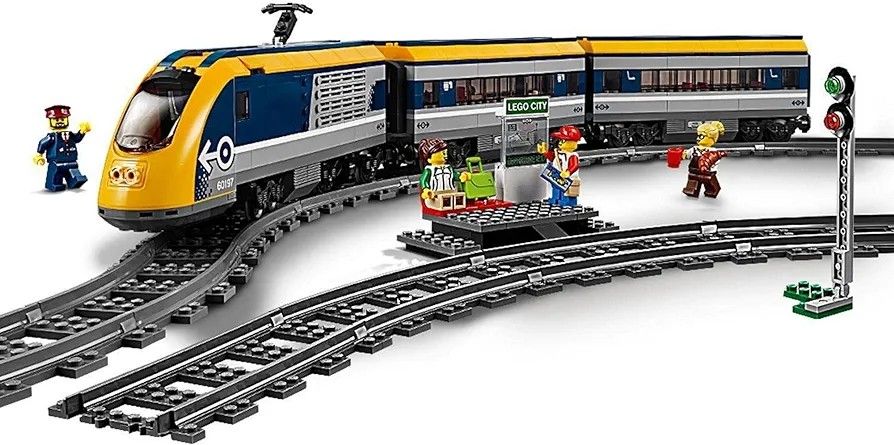 【未使用】レゴ(LEGO)シティ ハイスピード・トレイン 60197 おもちゃ 電車