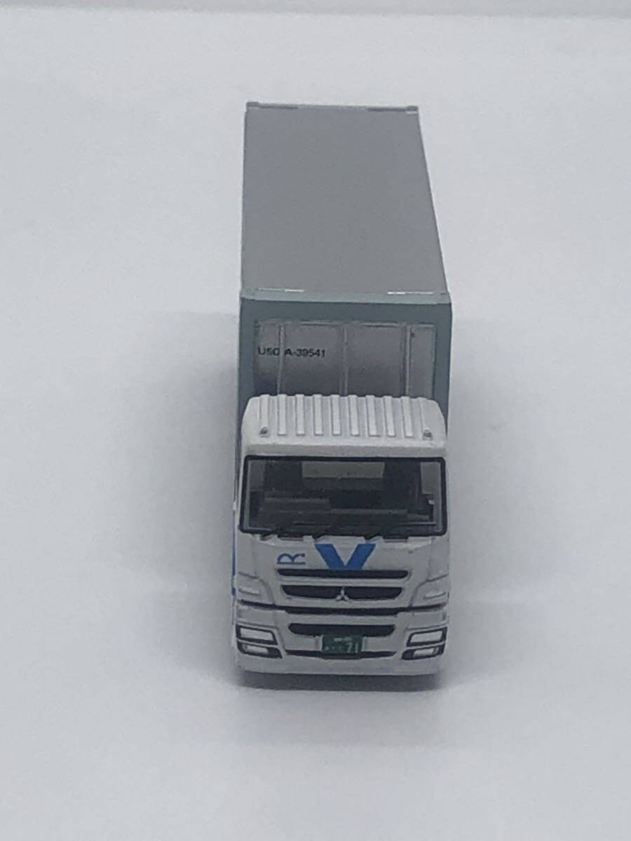1 иен старт TOMYTEC грузовик коллекция no. 9. номер товара 103 Mitsubishi Fuso Super Great центр транспортировка (31ft Wing контейнер ) миникар 