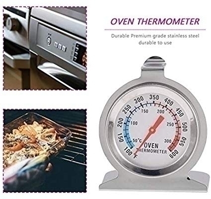 オーブン調理用温度計 オーブンメータ ステンレス鋼 キッチン用品 新品 未使用_画像2