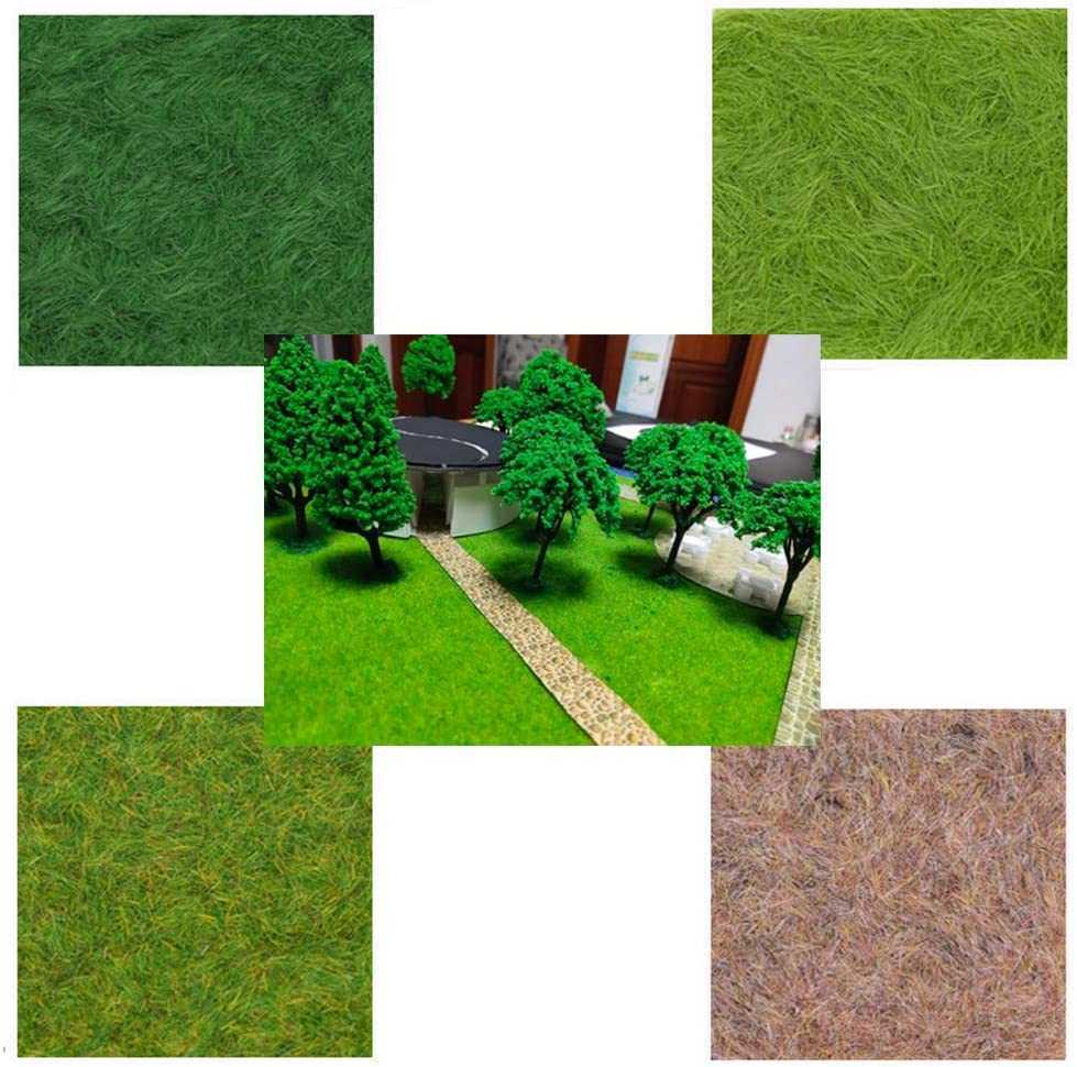 . flour artificial lawn raw powder model raw materials construction model box garden geo llama 30g 5 kind set new goods unused 