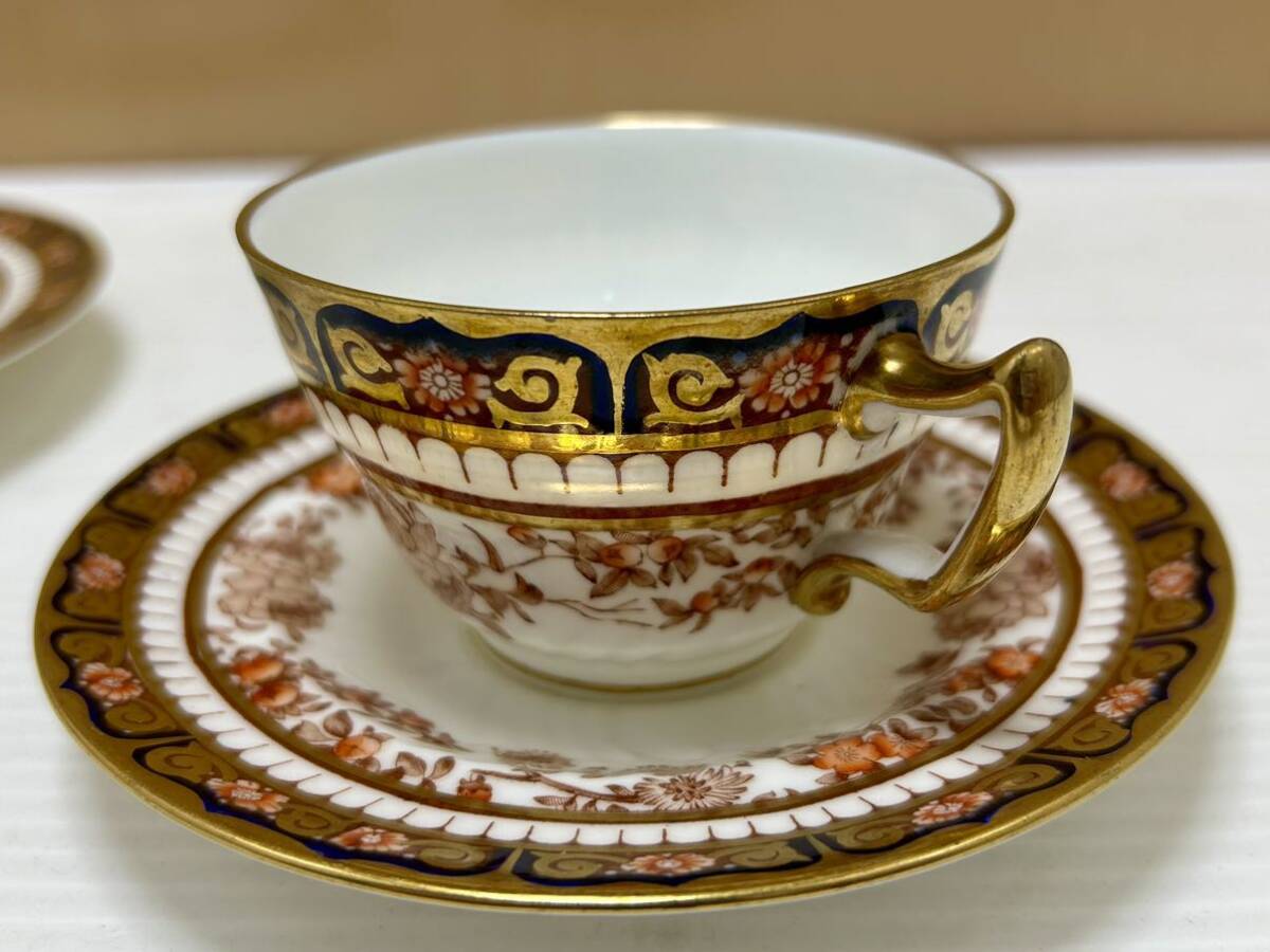 Wedgwood ウェッジウッド カップ＆ソーサー プレート 希少 金彩 ヴィンテージ ビンテージ アンティーク ゴールド_画像3