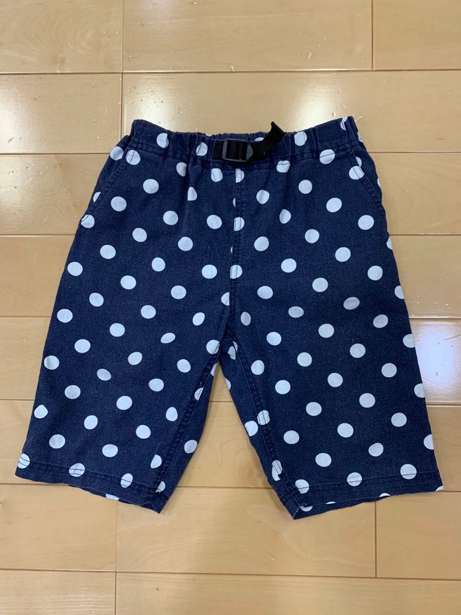 グローバルワーク　GLOBAL WORK ボーイズXXLサイズ　ハーフパンツ ショートパンツ ドット　水玉　子供服　キッズ