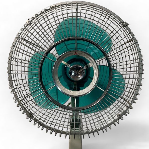 [動作品]三菱 扇風機 R30-W2型 ３０ｃｍ エースお座敷 昭和 レトロ ヴィンテージ  1409の画像2