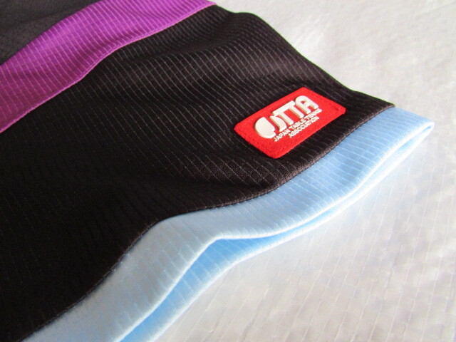  использование меньшее красивый мужской L размер JUIC короткий рукав игра рубашка форма juuikJTTA Япония настольный теннис ассоциация легализация 