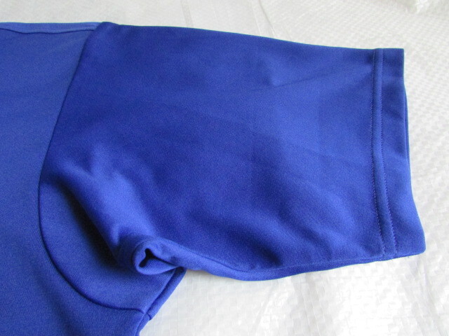メンズ Oサイズ YONEX 定番 半袖 ポロシャツ 未使用に近い きれい ゲームシャツ ジャケット ブルー系 ヨネックス テニス バドミントン_画像4