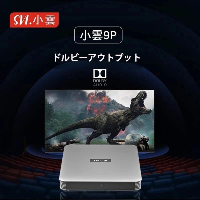 小雲SviCloud9P tvbox 最新バージョン小雲TVBOX電視盒 多国ライブTV鑑賞観賞映画 マルチメディアテレビボックス