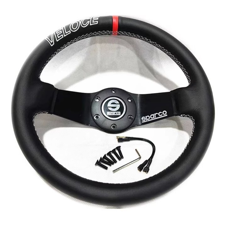  car modified equipment car steering wheel steering gear race for 13 -inch sport steering wheel drift Sparco zd262