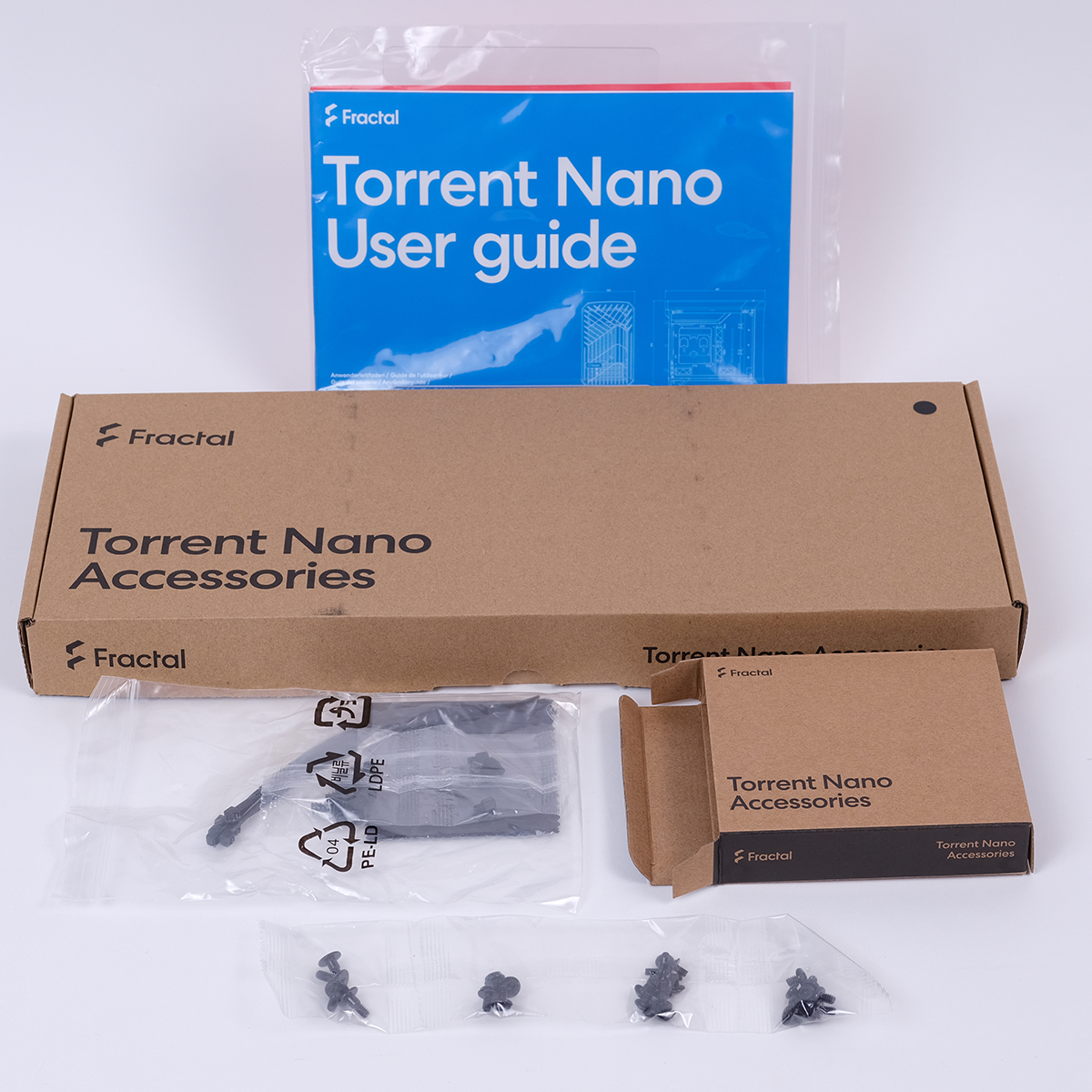 Fractal Design Torrent Nano TG Dark Tint FD-C-TOR1N-01 m-ITX PCケース 大型ファン