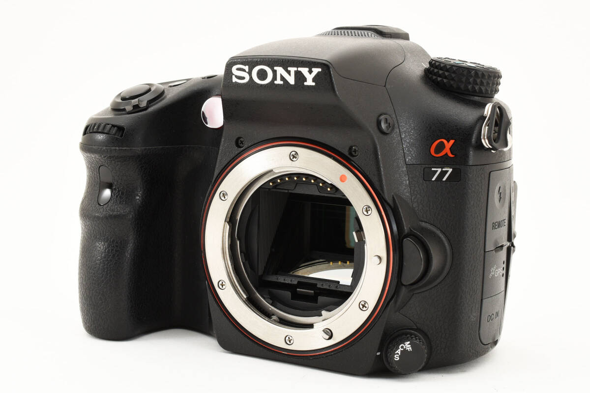 ★超美品★ ソニー SONY α77 ボディ SLT-A77V ショット数19,460枚 #17393T_画像2