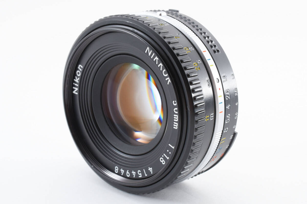 ★超美品★ ニコン Nikon Ai-s Nikkor 50mm F1.8 ★ワンオーナー #17454T_画像2