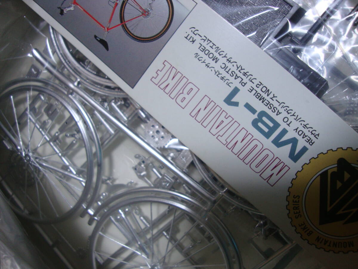 絶版 1/8 アオシマ マウンテンバイクシリーズ ブリジストン サイクル MB-1 ロードバイクの画像6