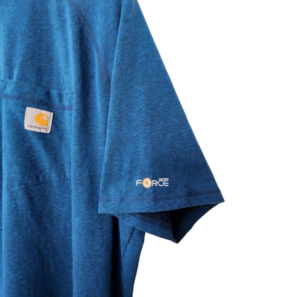 Carhartt カーハート Tシャツ 半袖  古着 2XL ブルー 