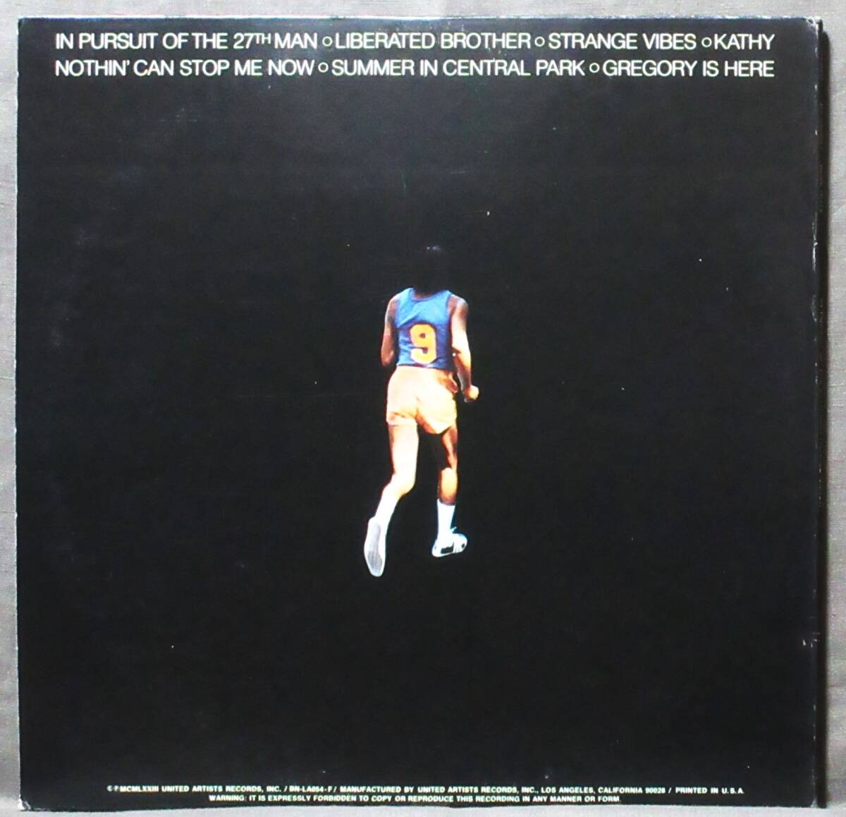 (LP) US/BLUE NOTE(音符) Horace Silver [In Pursuit of The 27th Man] VAN GELDER刻印有り/ホレス・シルヴァー/BN-LA054-F_画像2