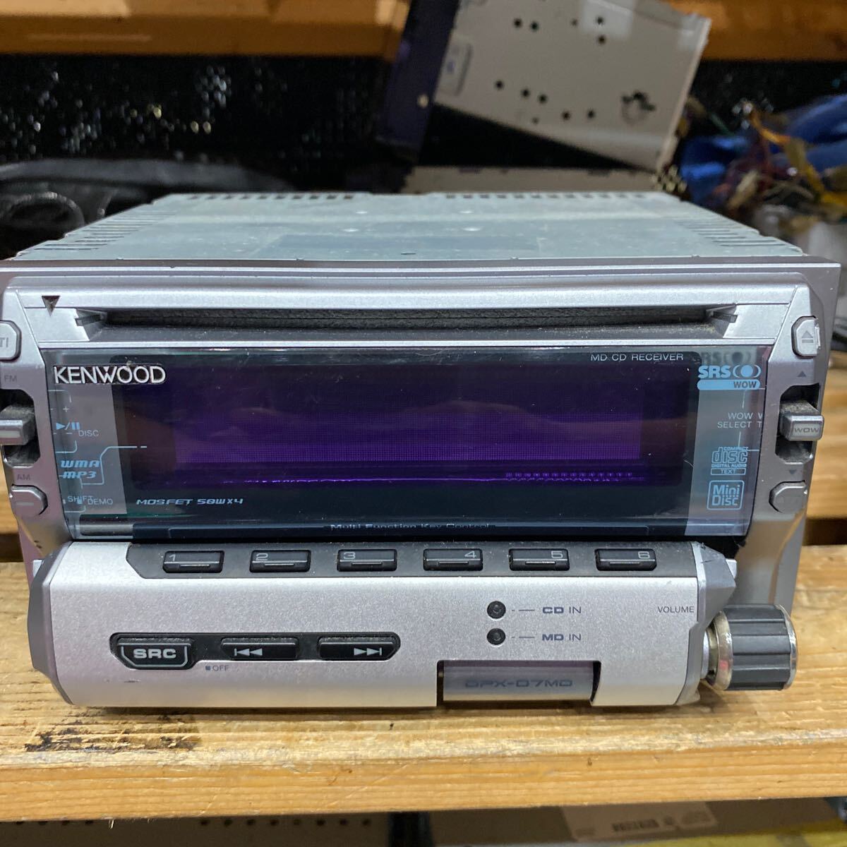 KENWOOD MD CD RECEIVER DPX-07MD _画像7
