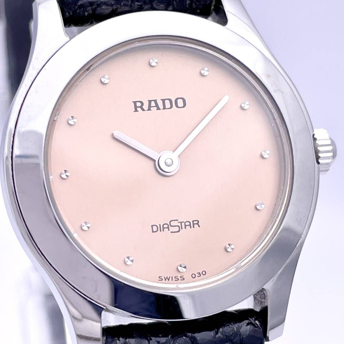 RADO ラドー DIASTAR ダイアスター　153 0441 3 腕時計 ウォッチ クォーツ quartz SWISS 銀 シルバー P429_画像4