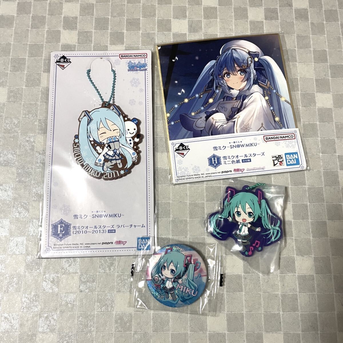 初音ミク 未開封 フィギュア グッズ まとめ売りセット プロジェクトセカイ カラフルステージ クリアファイル カード ぬーどるストッパー 他の画像8