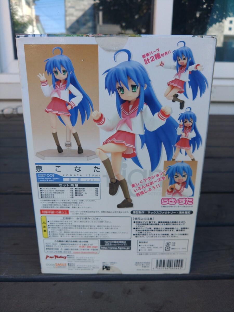  unopened Lucky *.. Izumi . hatchet winter clothes Ver. 008 figma Max Factory character figure 