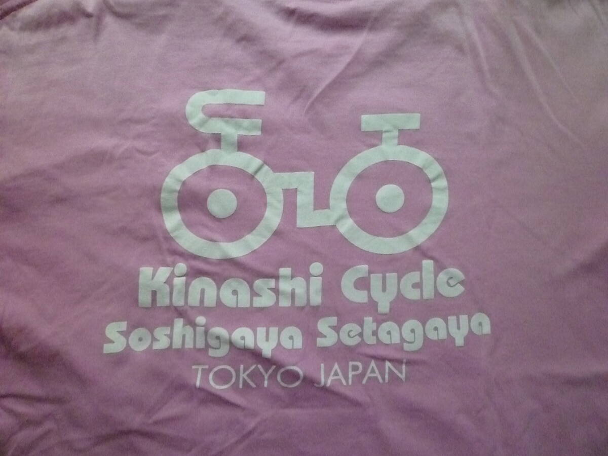 木梨サイクル　Tシャツ　ピンク色　Lサイズ_画像2