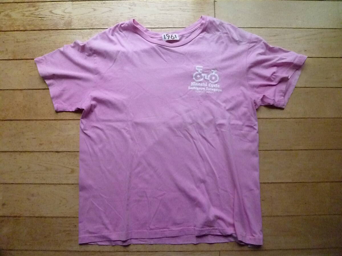 木梨サイクル　Tシャツ　ピンク色　Lサイズ_画像3