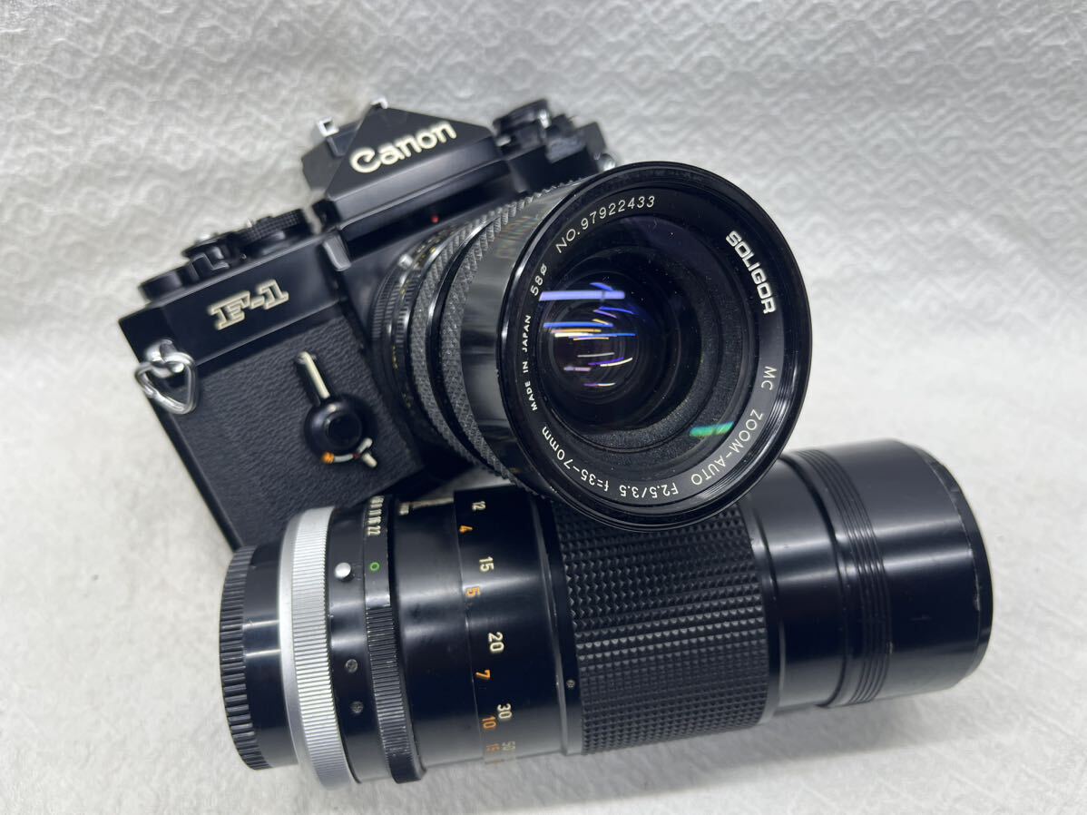 キャノン Canon F1 一眼レフ フィルムカメラ ジャンク 部品取り 一円スタート 1スタ の画像4
