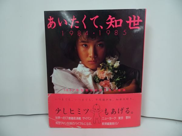 ★写真集【あいたくて、知世】1984.1985/原田知世写真集_画像1