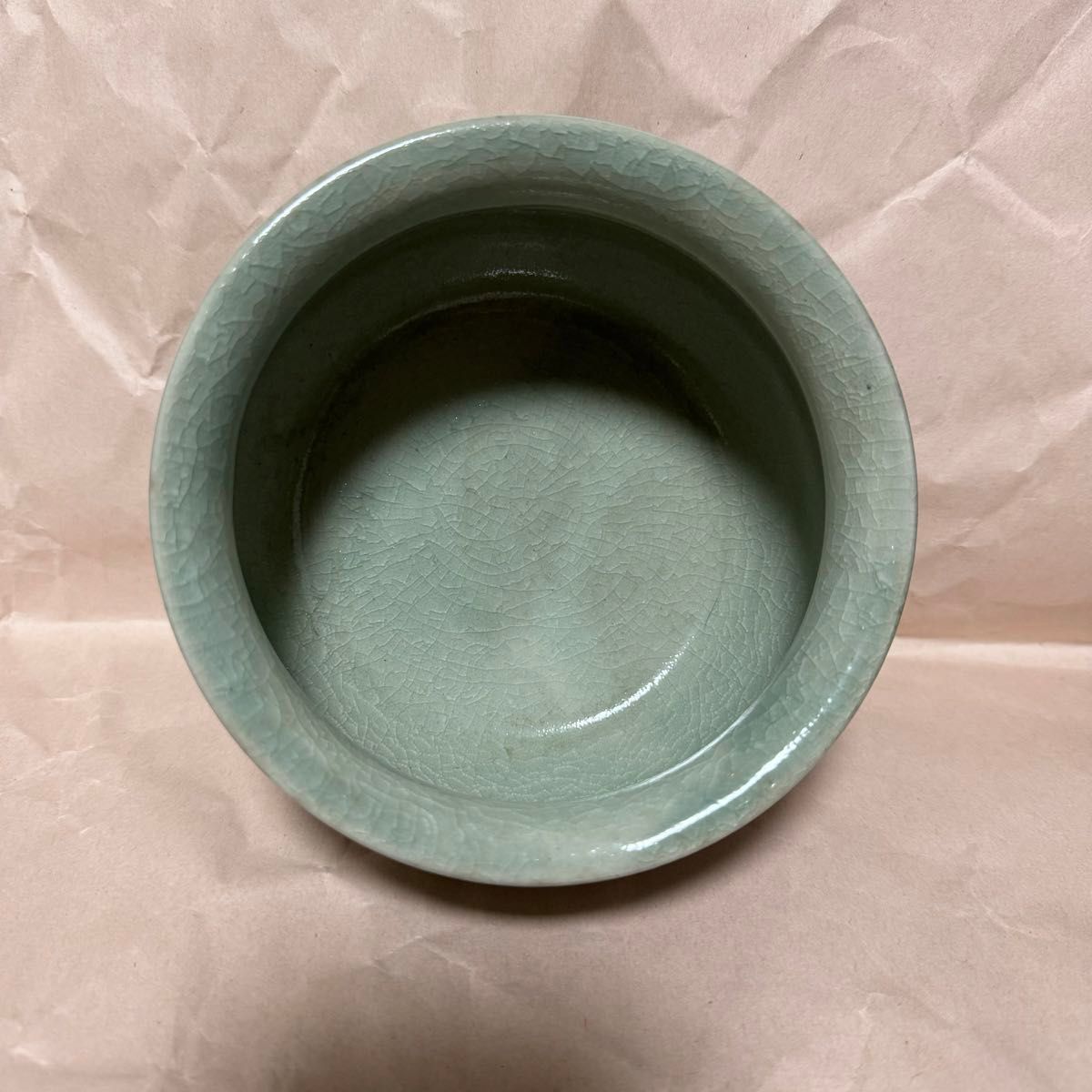 茶道具 建水 アンティーク　レトロ　インテリア　陶器