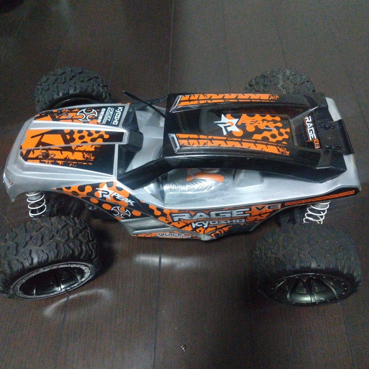 京商 RAGE VE レイジ1/10 EP 4WD フェーザー レディセット 京商 RAGE VE レイジ1/10 EP 4WD フェーザー レディセット