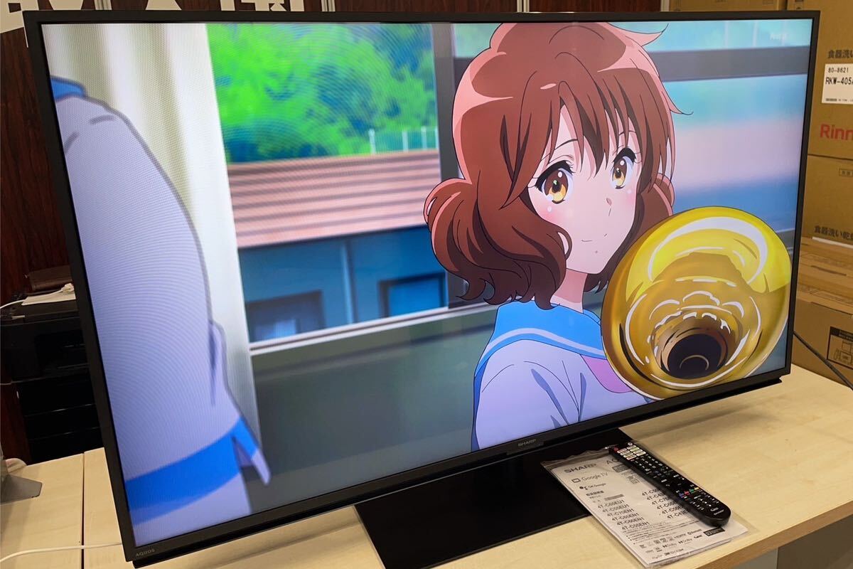 ★即決★展示品美品！シャープ4k液晶テレビ4T-C50EL1 ネット動画多数ok_画像5