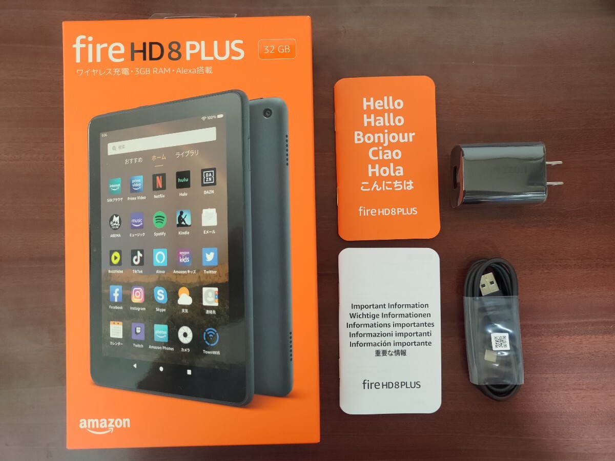 【Newモデル】 Fire HD 8 Plus タブレット スレート (8インチHDディスプレイ) 32GB_画像3