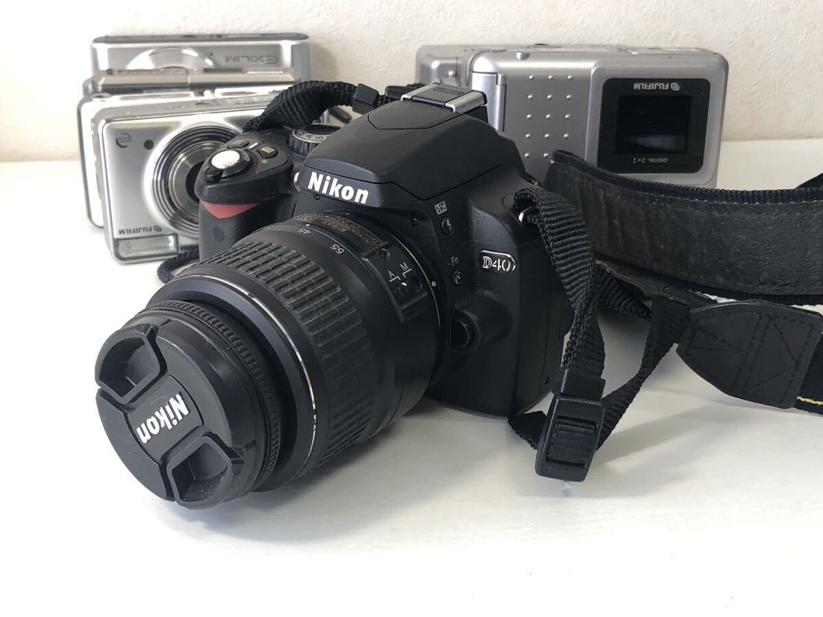 デジタルカメラ 15点まとめて Nikon Canon CASIO FUJIFILM SONY Panasonic 中古現状品の画像6