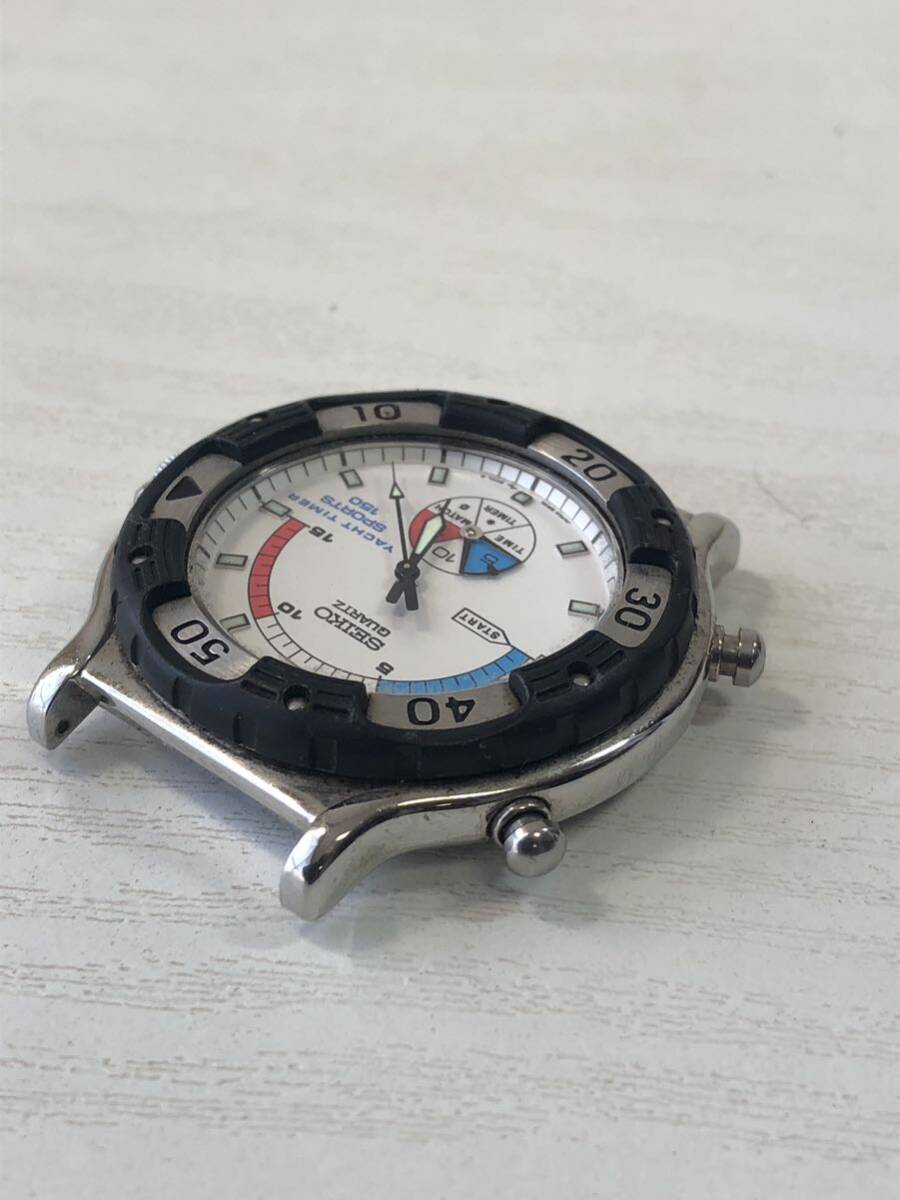 SEIKO YACHT TIMER QUARTZ 150 8M35-800A 腕時計 メンズ クォーツ ヨットタイマーの画像8