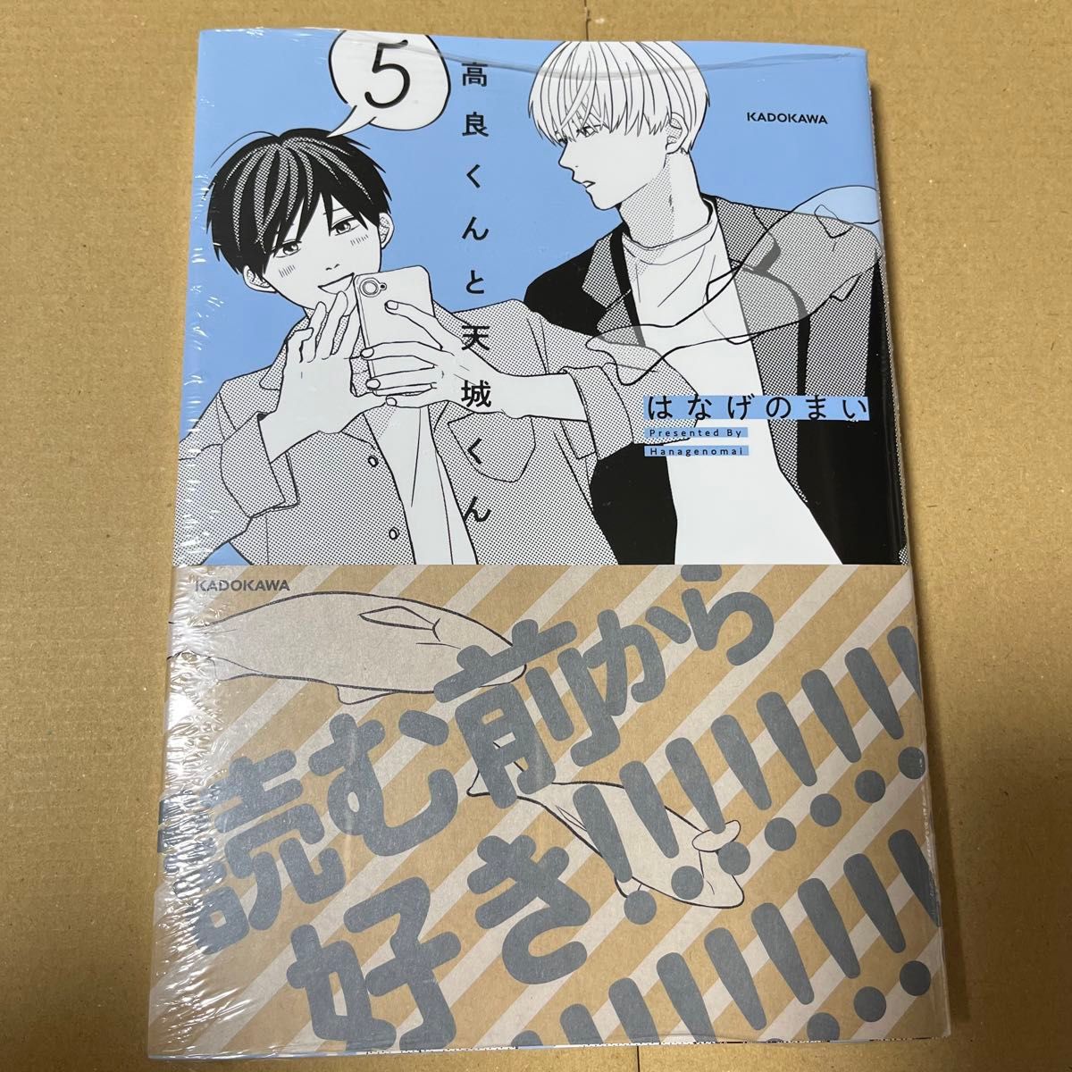 はなげのまい 高良くんと天城くん 5巻 兄貴の友達 僕らのおうち セット 船橋市限定ペーパー付き 新品未開封 シュリンク付き