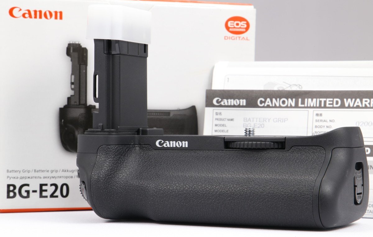 【 美品 | 動作保証 】 Canon バッテリーグリップ BG-E20 【 EOS 5D Mark IV 用 】_画像1