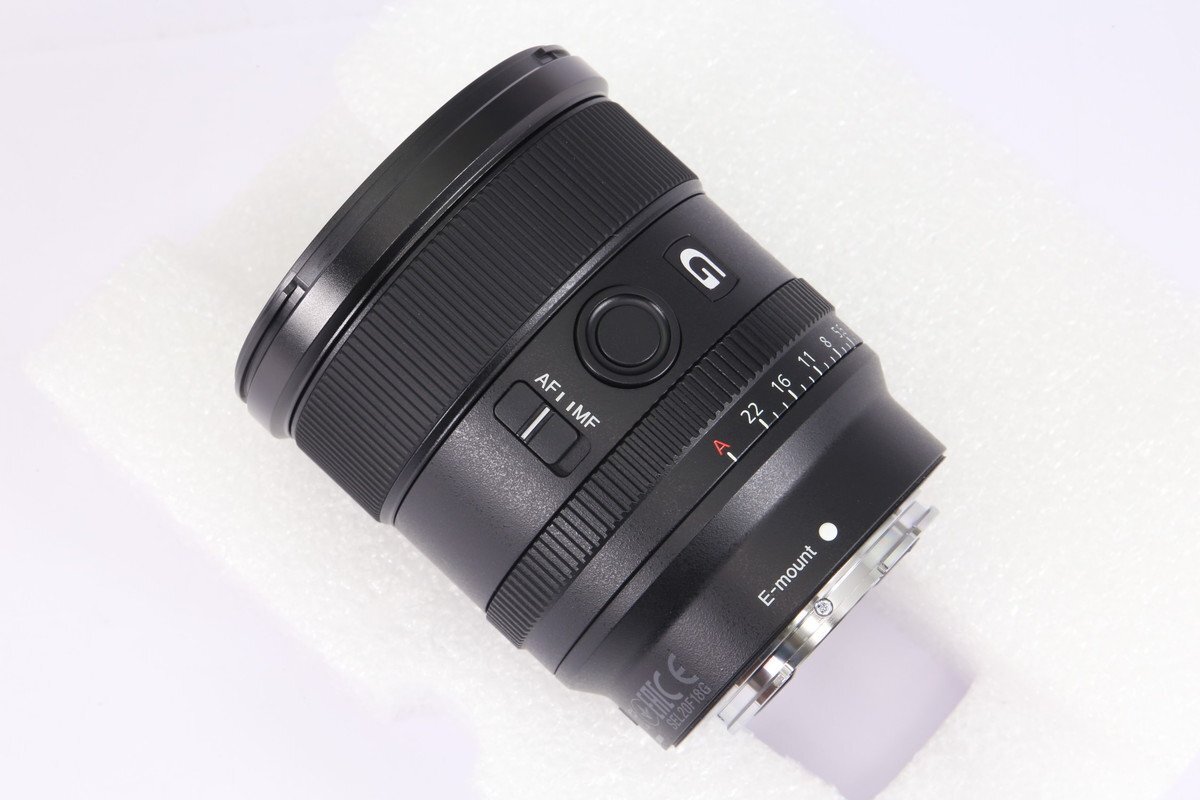 【 新品同様 | 動作保証 】 SONY FE 20mm F1.8 G SEL20F18G 【 レンズフィルター 追加付属 】_画像4