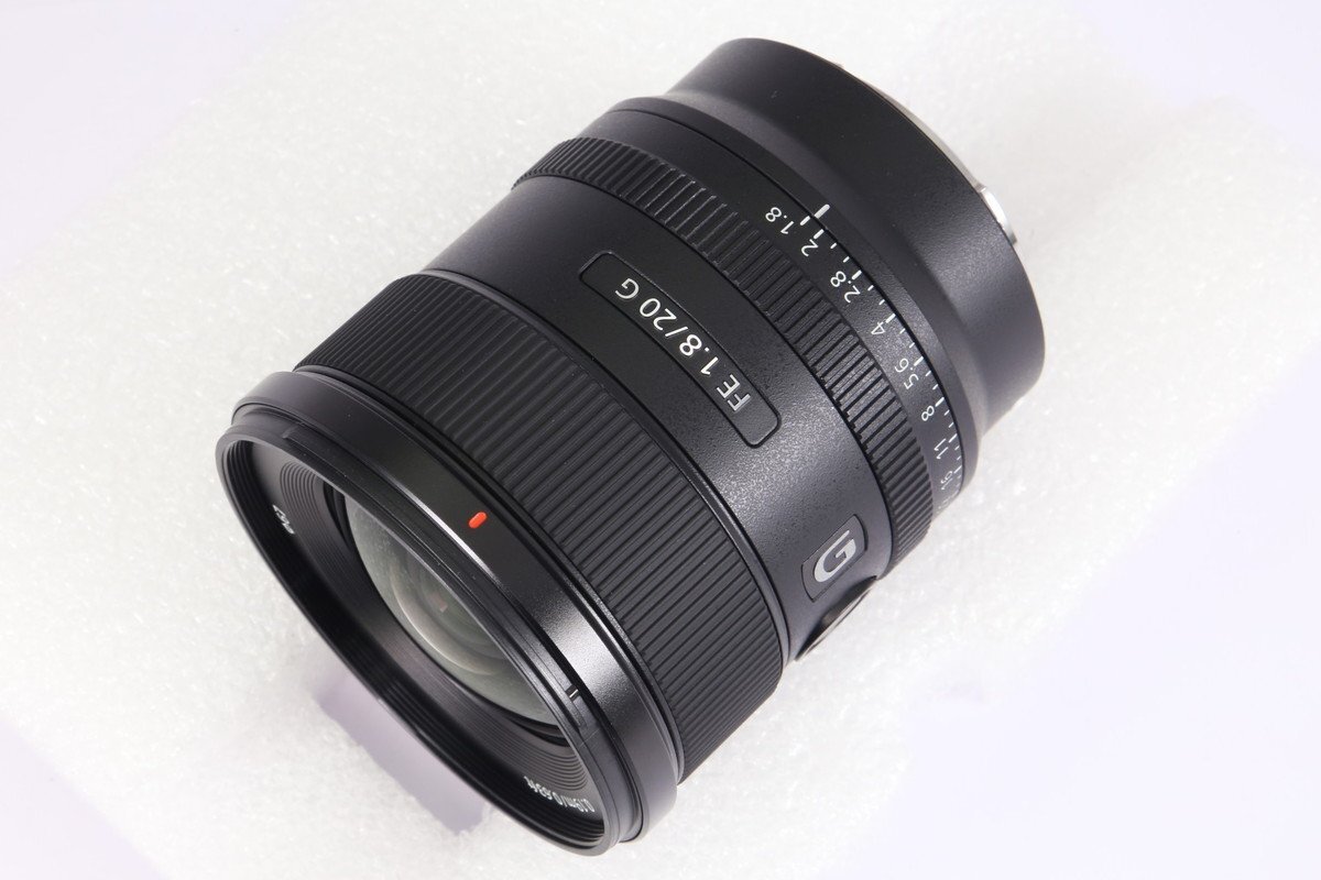 【 新品同様 | 動作保証 】 SONY FE 20mm F1.8 G SEL20F18G 【 レンズフィルター 追加付属 】_画像3