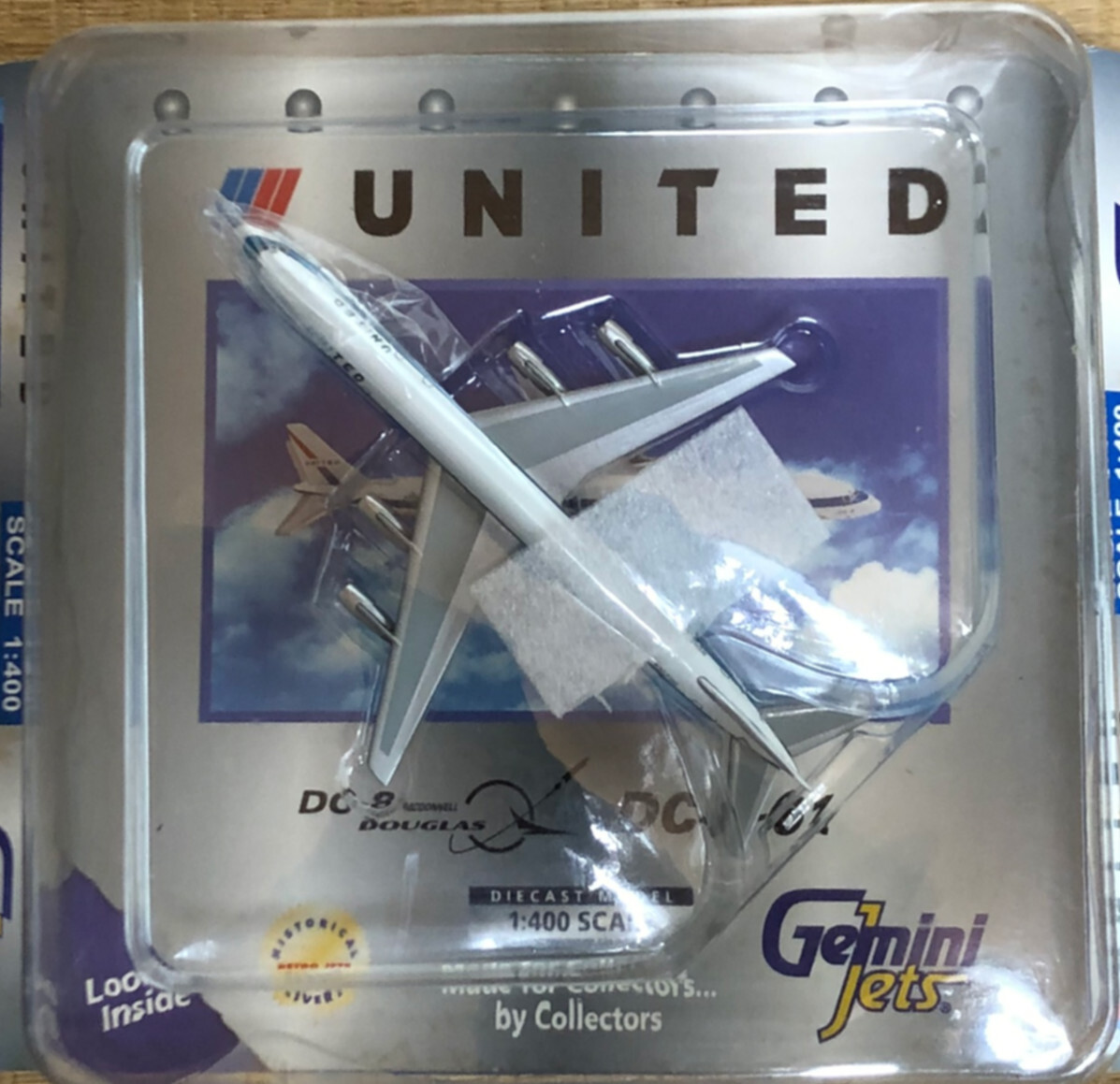 1/400 Gemini Jets United Airlines（ユナイテッド航空） DC-8-61/Super 8 To The Aloha State/N8073U_画像6