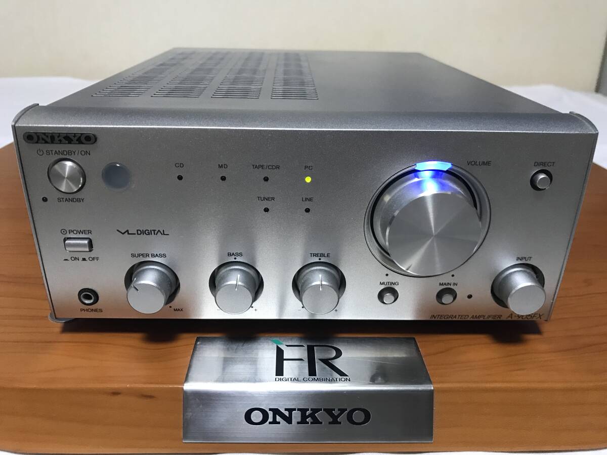 〓INTEC♪美音　ONKYO A-905FX アンプ　オンキョー　動作品_画像2