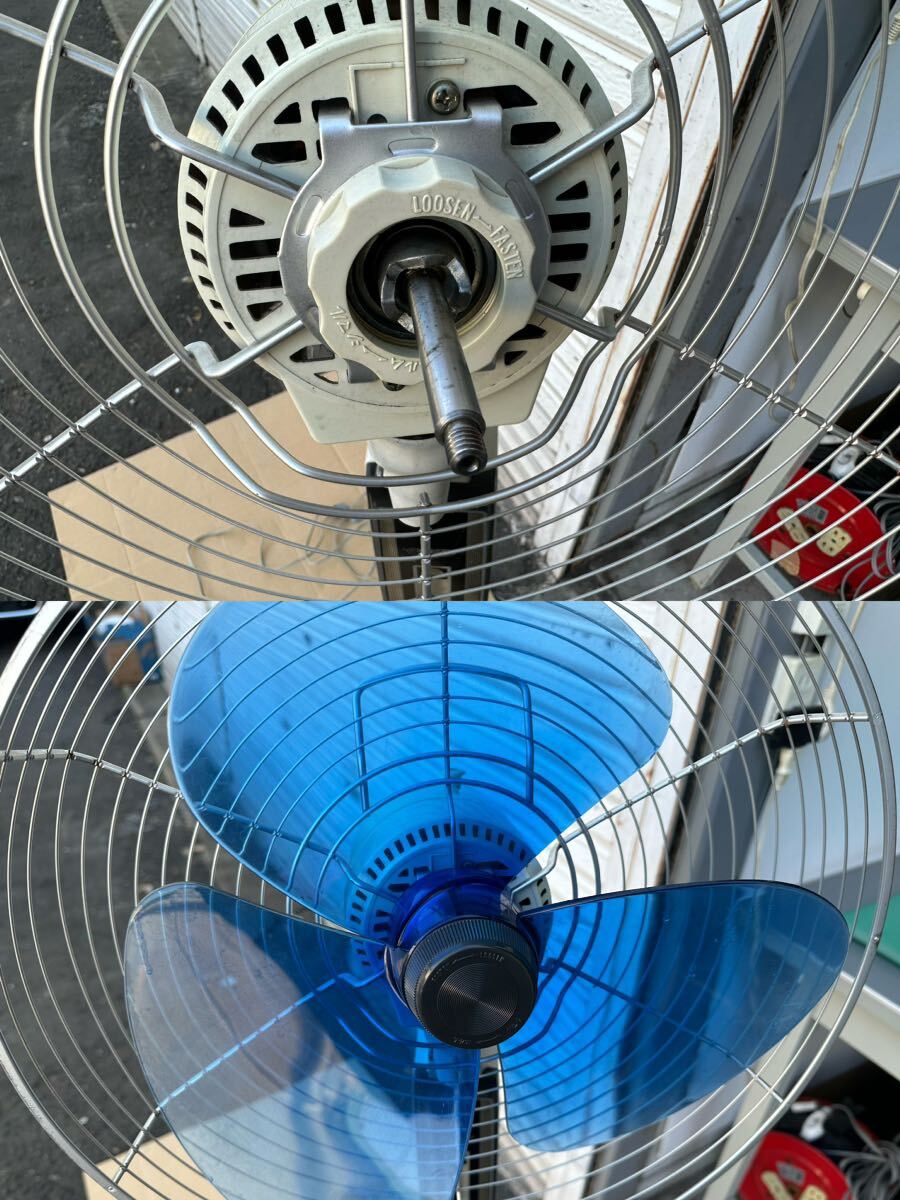 ■■ 【 редко встречающийся 】SANYO ...★ EF-7HF  модель    вентилятор  ... диаметр  35cm  общая длина   около 130㎝  Сёва  ретро   антиквариат   большой размер  вентилятор  