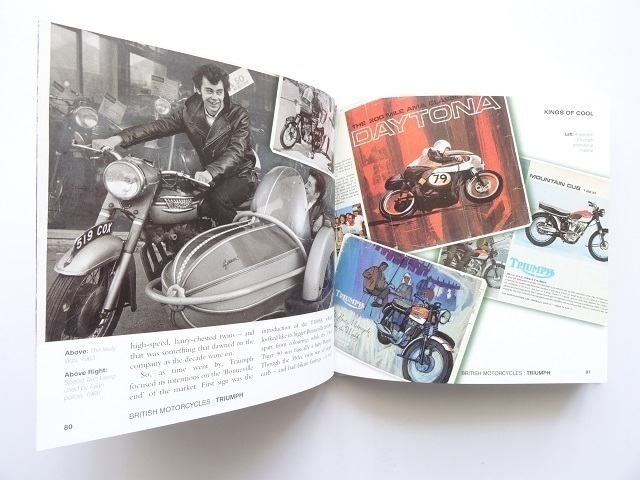 洋書◆トライアンフ写真集 本 英国製 バイク_画像5