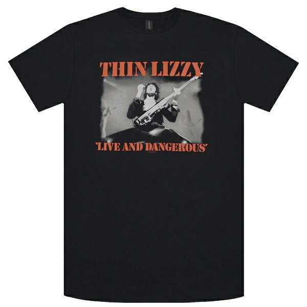 THIN LIZZY シンリジィ Live & Dangerous Tシャツ XLサイズ オフィシャル_画像1