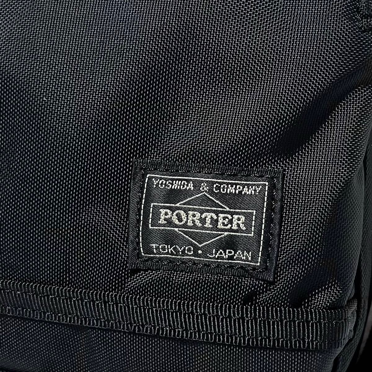 【未使用品】PORTER フラッシュ　ショルダーバッグ　黒　匿名配送