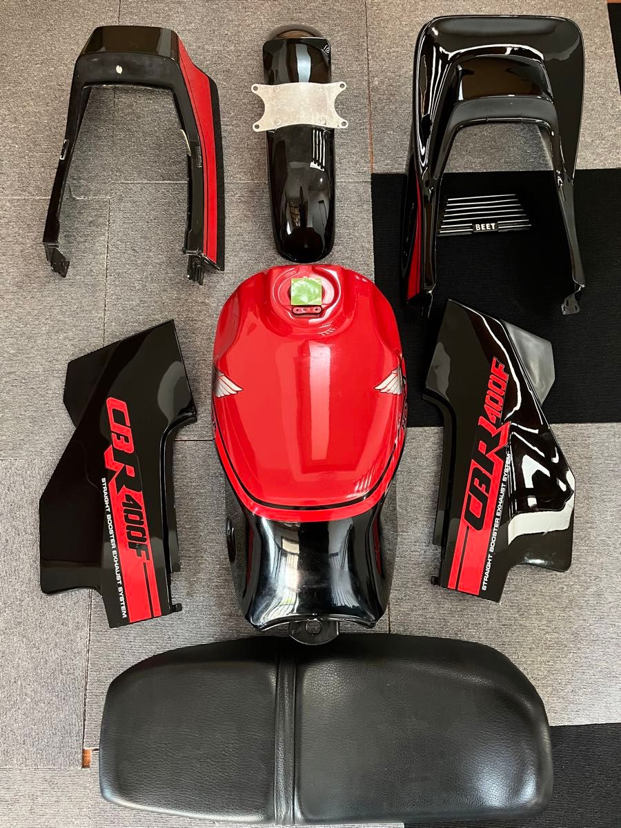 CBR400F うごけ 外装 タンク テール サイドカバ フェンダ HONDA CBR400F うごけ 外装 タンク テール サイドカバ フェンダ HONDA