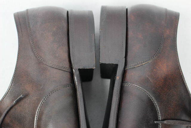 美品 50 ジョンロブ JOHNLOBB レザー シューズ アルフォード ブラウン ALFORD 223132 ９E　メンズ P5471/C3512/N431 _画像7