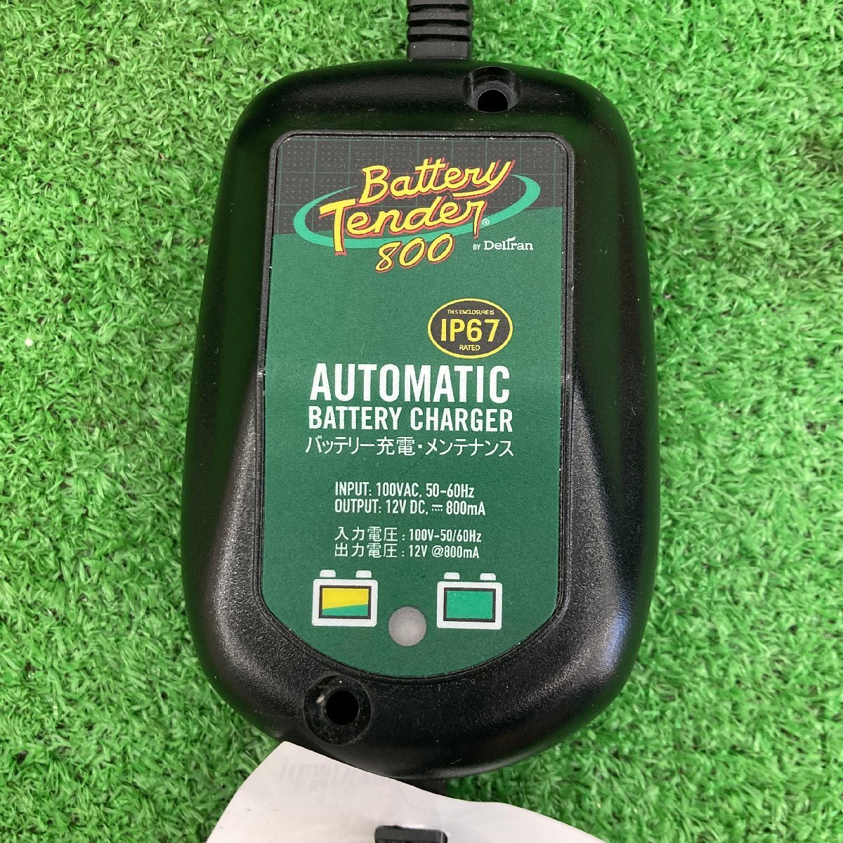 バッテリーテンダー 800 Deltran Battery Tender 12V バイク用 充電器 ハーレー対応 バッテリーチャージャー_画像3